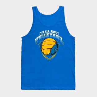 Its All About Volleyball Player Coach Team Tournament Tank Top